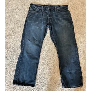 Levis 559 Jeans Mens 33x30 Dark Wash Stretch Denim Flex Relaxed Straight Fit